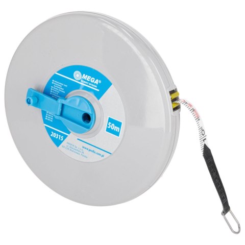 20315 Taśma miernicza z włókna szklanego 50m, Mega