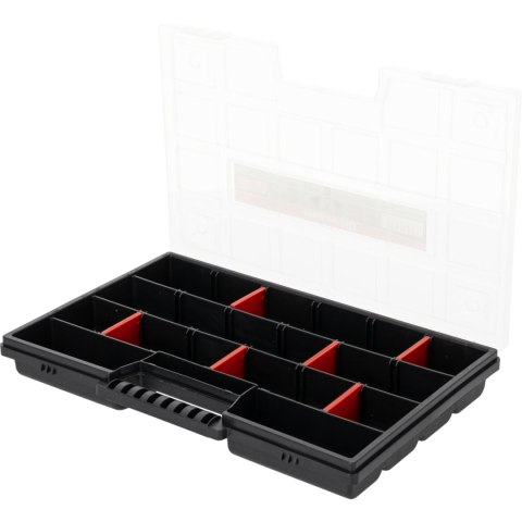 35703 Organizer z rączką 21 przegródek, 35x195x290 mm, Proline 35703 Organizer z rączką 21 przegródek, 35x195x290 mm, Proline