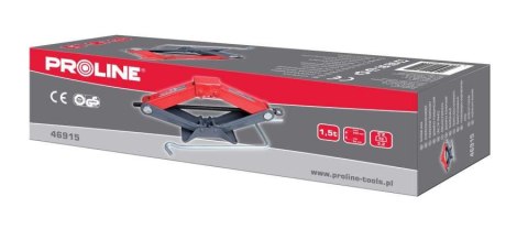46915 Podnośnik trapezowy 1.5T, 95-390 mm, (3.2 kg), Proline 46915 Podnośnik trapezowy 1.5T, 95-390 mm, (3.2 kg), Proline