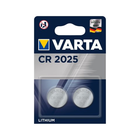 Bateria VARTA CR2025 2szt./bl. Bateria VARTA CR2025 2szt./bl.