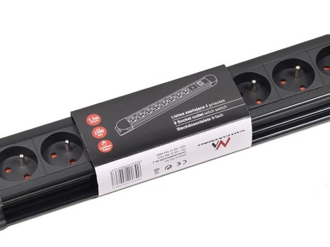 Listwa zasilająca 8 gniazd z 1 wł. MCE11 Listwa zasilająca 8 gniazd z 1 wł. MCE11