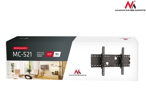 MC-521 B 23763 Uchwyt do telewizora 37-70 cali 75kg czarny MC-521 B 23763 Uchwyt do telewizora 37-70 cali 75kg czarny