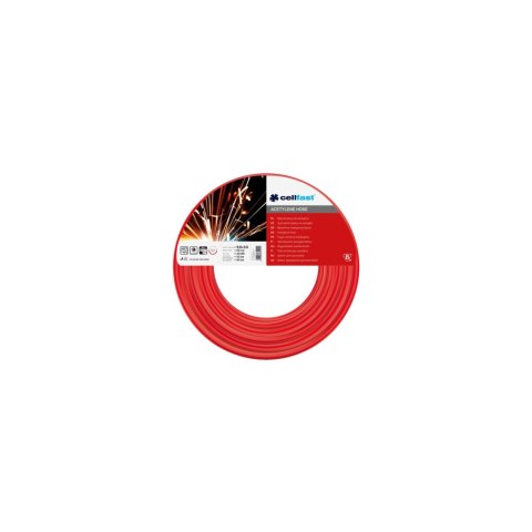 CF20010R Wąż do acetylenu FI=9,0 mm, rolka 50 m CF20010R Wąż do acetylenu FI=9,0 mm, rolka 50 m