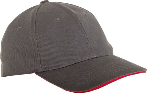 L1814300 Czapki z daszkiem bawełniane, szare, 12 sztuk, LahtiPro L1814300 Czapki z daszkiem bawełniane, szare, 12 sztuk, LahtiPro