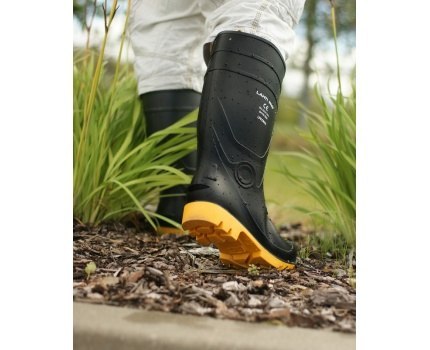 LPKOMA41 Kalosze ochronne męskie, PVC, O4 FO SRA, rozmiar 41, CE, LahtiPro