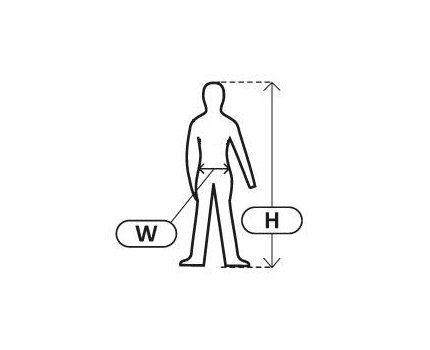 LPSR0154 01 Spodnie robocze do pasa, H:176-182, W:88-96, 2L (54), LahtiPro
