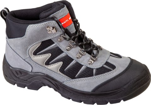 LPTOMF45 Buty robocze, zamsz, S1P SRA, rozmiar 45, CE, LahtiPro