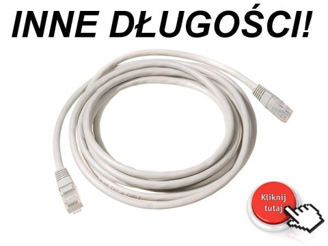 MCTV-646 Przewód, kabel patchcord UTP 5e wtyk-wtyk 0,5 m szary Maclean MCTV-646 Przewód, kabel patchcord UTP 5e wtyk-wtyk 0,5 m szary Maclean