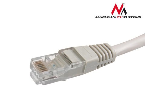 MCTV-659 Przewód, kabel patchcord UTP cat6 wtyk-wtyk 2 m szary Maclean MCTV-659 Przewód, kabel patchcord UTP cat6 wtyk-wtyk 2 m szary Maclean