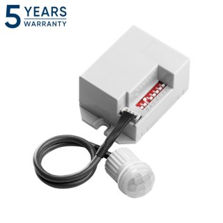 Czujnik ruchu 360st. z zewnętrznym sensorem, IP20, 800W
