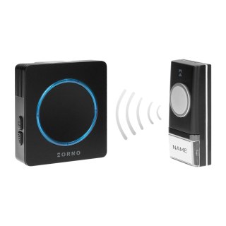 Dzwonek bezprzewodowy OPERA DC, bateryjny, learning system, 48 dźwięków, 100m