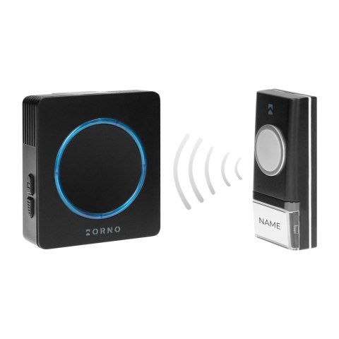 Dzwonek bezprzewodowy OPERA DC, bateryjny, learning system, 48 dźwięków, 100m