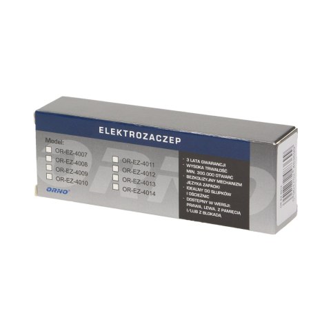 Elektrozaczep asymetryczny bez pamięci, bez blokady, lewy Elektrozaczep asymetryczny bez pamięci, bez blokady, lewy