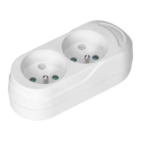 Gniazdo wtyczkowe 2x2P+Z
