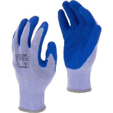 L210209K Rękawice ochronne powlekane lateksem, rozmiar 9, LahtiPro