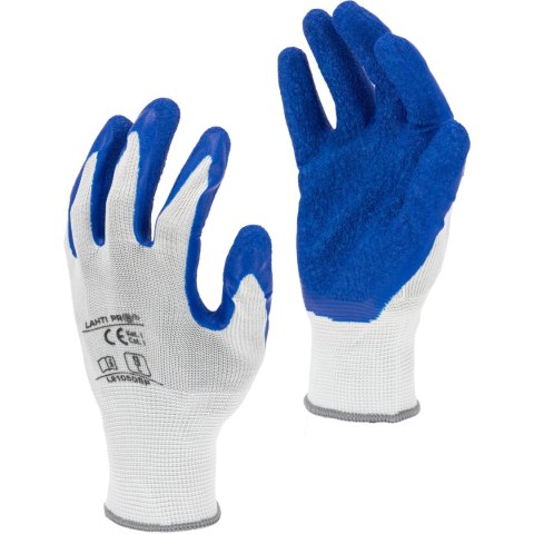L210507W Rękawice ochronne poliester powlekane, 7, 12 par, CE, LahtiPro L210507W Rękawice ochronne poliester powlekane, 7, 12 par, CE, LahtiPro