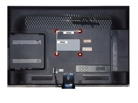 MC-667N 40043 Uchwyt do telewizora 13-42 cali czarny do 25kg max vesa 200x200 MC-667N 40043 Uchwyt do telewizora 13-42 cali czarny do 25kg max vesa 200x200