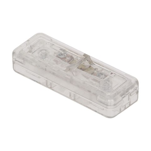 Wyłącznik suwakowy, jednotorowy 2,5A, bezbarwny