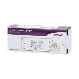 Zasilacz do LED 12VDC 9W, IP20