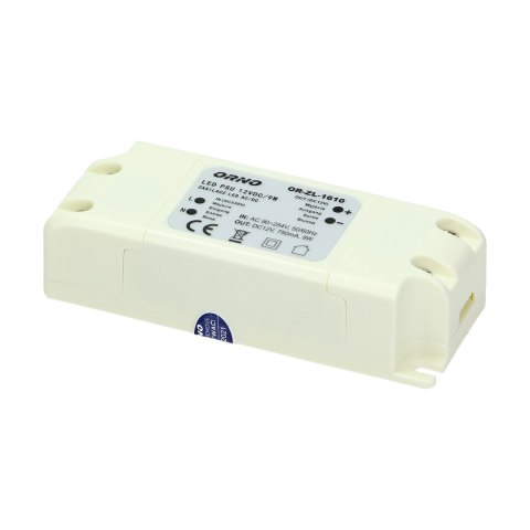 Zasilacz do LED 12VDC 9W, IP20