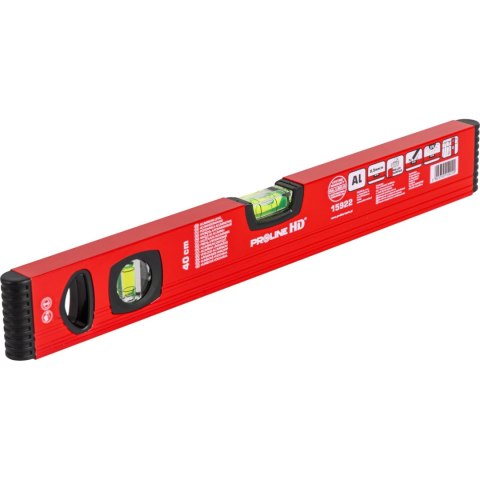 15922 Poziomnica aluminiowa na libelki, ProlineHD 15922 Poziomnica aluminiowa na libelki, ProlineHD