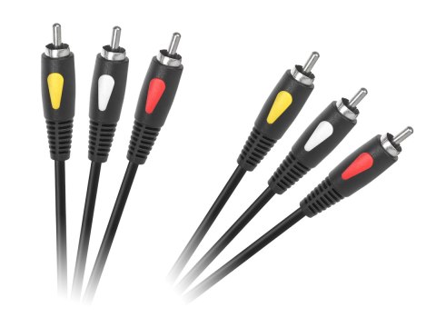 Kabel 3RCA-3RCA 3.0m Cabletech Eco-Line Kabel 3RCA-3RCA 3.0m Cabletech Eco-Line