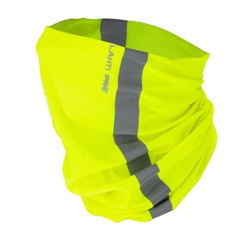 L1030100 Chusta wielofunkcyjna żółta z pasem odblaskowym L1030100 Chusta wielofunkcyjna żółta z pasem odblaskowym