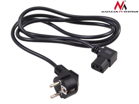MCTV-802 42166 Kabel zasilający kątowy 3 pin 1,5m wtyk EU MCTV-802 42166 Kabel zasilający kątowy 3 pin 1,5m wtyk EU