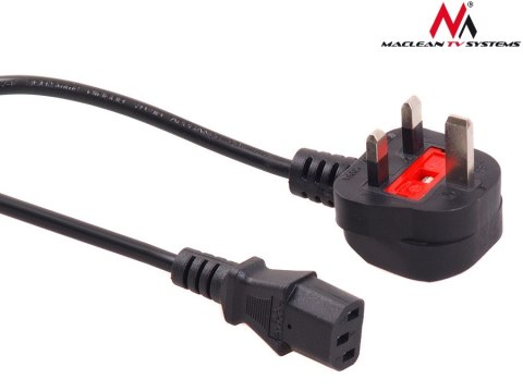 MCTV-806 42160 Kabel zasilający 3 pin 1,5m wtyk GB MCTV-806 42160 Kabel zasilający 3 pin 1,5m wtyk GB