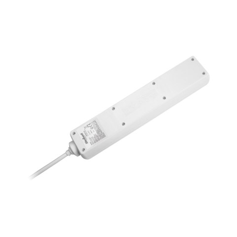 Przedłużacz sieciowy Rebel 5 gniazd z przełacznikiem, 3m (1,5mm) Przedłużacz sieciowy Rebel 5 gniazd z przełacznikiem, 3m (1,5mm)
