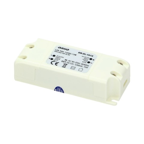 Zasilacz do LED 12VDC 15W, IP20