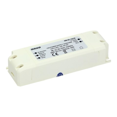 Zasilacz do LED 12VDC 50W, IP20