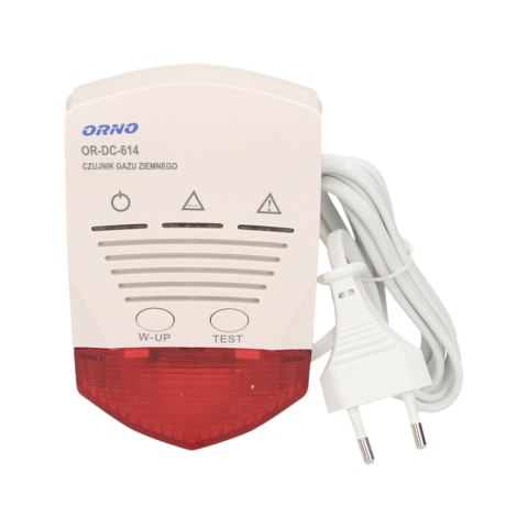 Czujnik gazu ziemnego, sieciowy z wyjściem przekaźnikowym