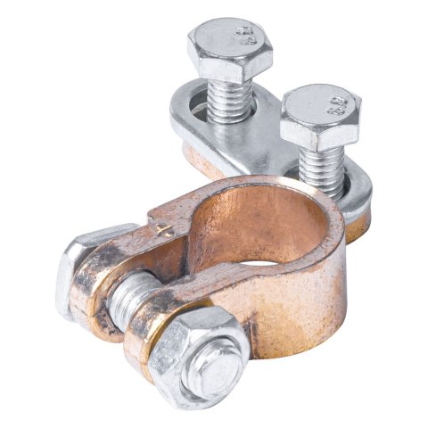 Klema akumulatora mosiężna 600amp plus amio-01660 Klema akumulatora mosiężna 600amp plus amio-01660
