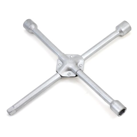 Klucz samochodowy do kół krzyżakowy 17 mm 19 mm 21 mm 1/2" amio-01278 Klucz samochodowy do kół krzyżakowy 17 mm 19 mm 21 mm 1/2" amio-01278