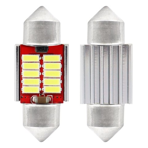 Led canbus 4014 10smd festoon c5w c10w c3w 31mm white 12v 24v amio-01288 Led canbus 4014 10smd festoon c5w c10w c3w 31mm white 12v 24v amio-01288