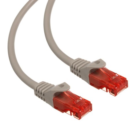 MCTV-300 S 47257 Przewód kabel patchcord UTP cat6 wtyk-wtyk 0,5m szary MCTV-300 S 47257 Przewód kabel patchcord UTP cat6 wtyk-wtyk 0,5m szary
