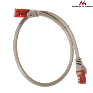MCTV-300 S 47257 Przewód kabel patchcord UTP cat6 wtyk-wtyk 0,5m szary