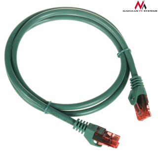 MCTV-301 G 47268 Przewód kabel patchcord UTP cat6 wtyk-wtyk 1m zielony