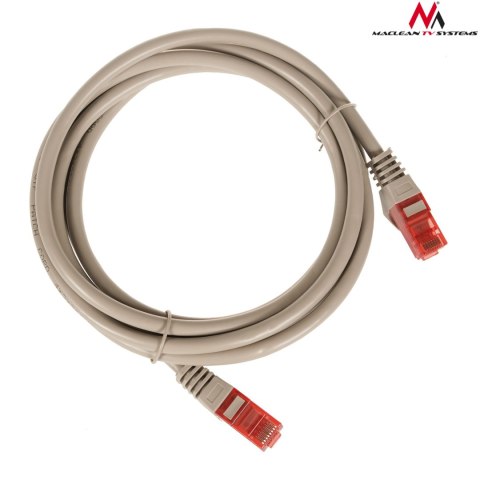 MCTV-302 S 47271 Przewód kabel patchcord UTP cat6 wtyk-wtyk 2m szary
