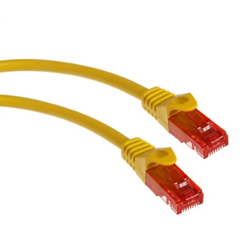 MCTV-302 Y 47274 Przewód kabel patchcord UTP cat6 wtyk-wtyk 2m żółty MCTV-302 Y 47274 Przewód kabel patchcord UTP cat6 wtyk-wtyk 2m żółty
