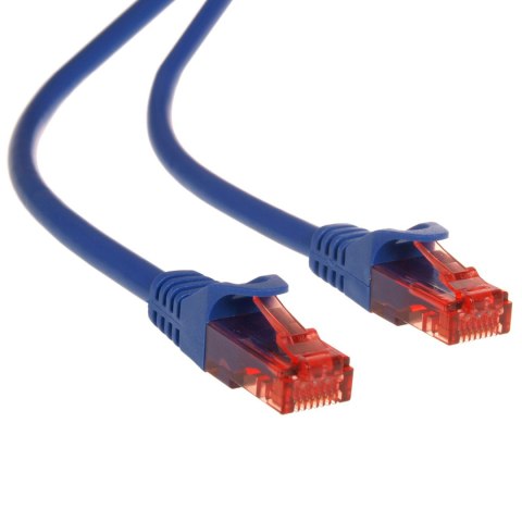 MCTV-303 N 47276 Przewód kabel patchcord UTP cat6 wtyk-wtyk 3m niebieski MCTV-303 N 47276 Przewód kabel patchcord UTP cat6 wtyk-wtyk 3m niebieski