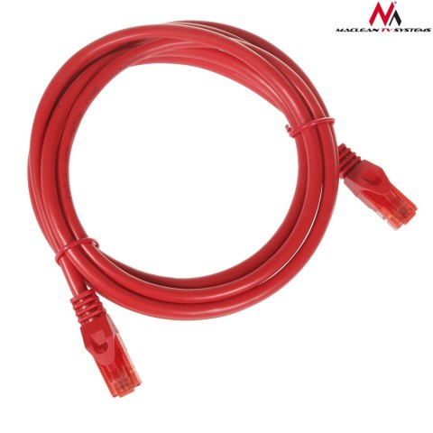 MCTV-303 R 47279 Przewód kabel patchcord UTP cat6 wtyk-wtyk 3m czerwony MCTV-303 R 47279 Przewód kabel patchcord UTP cat6 wtyk-wtyk 3m czerwony