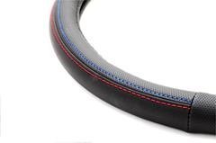 Pokrowiec nakładka na kierownicę samochodową m 37-39cm swc-10-m amio-01368