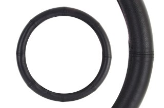 Pokrowiec skórzany nakładka na kierownicę samochodową s 35-37cm amio-01764