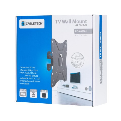 Uchwyt do ściany czarny - 23"-42" Uchwyt do ściany czarny - 23"-42"