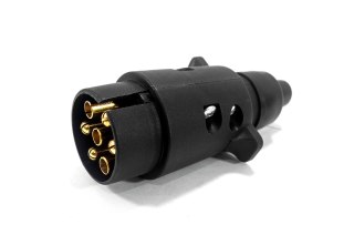 Wtyczka przyczepy haka plastikowa 7 pin amio-01256
