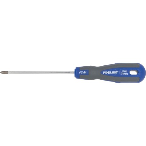 ZR10161 Wkrętak Phillips Nr.0, L=75mm, profesjonalny Soft Touch, zawieszka ZR10161 Wkrętak Phillips Nr.0, L=75mm, profesjonalny Soft Touch, zawieszka