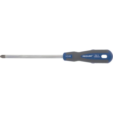 ZR10165 Wkrętak Phillips nr.3, L=150mm, profesjonalny Soft Touch, zawieszka ZR10165 Wkrętak Phillips nr.3, L=150mm, profesjonalny Soft Touch, zawieszka