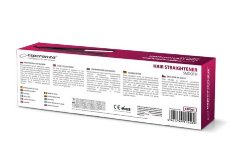 EBP001 Prostownica do włosów Smooth EBP001 Prostownica do włosów Smooth